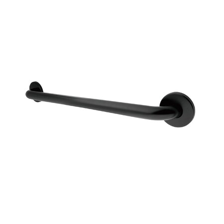 Americana Traditional Grab Bar, 27.19" L, 17 ga. Brass, Black DR114240